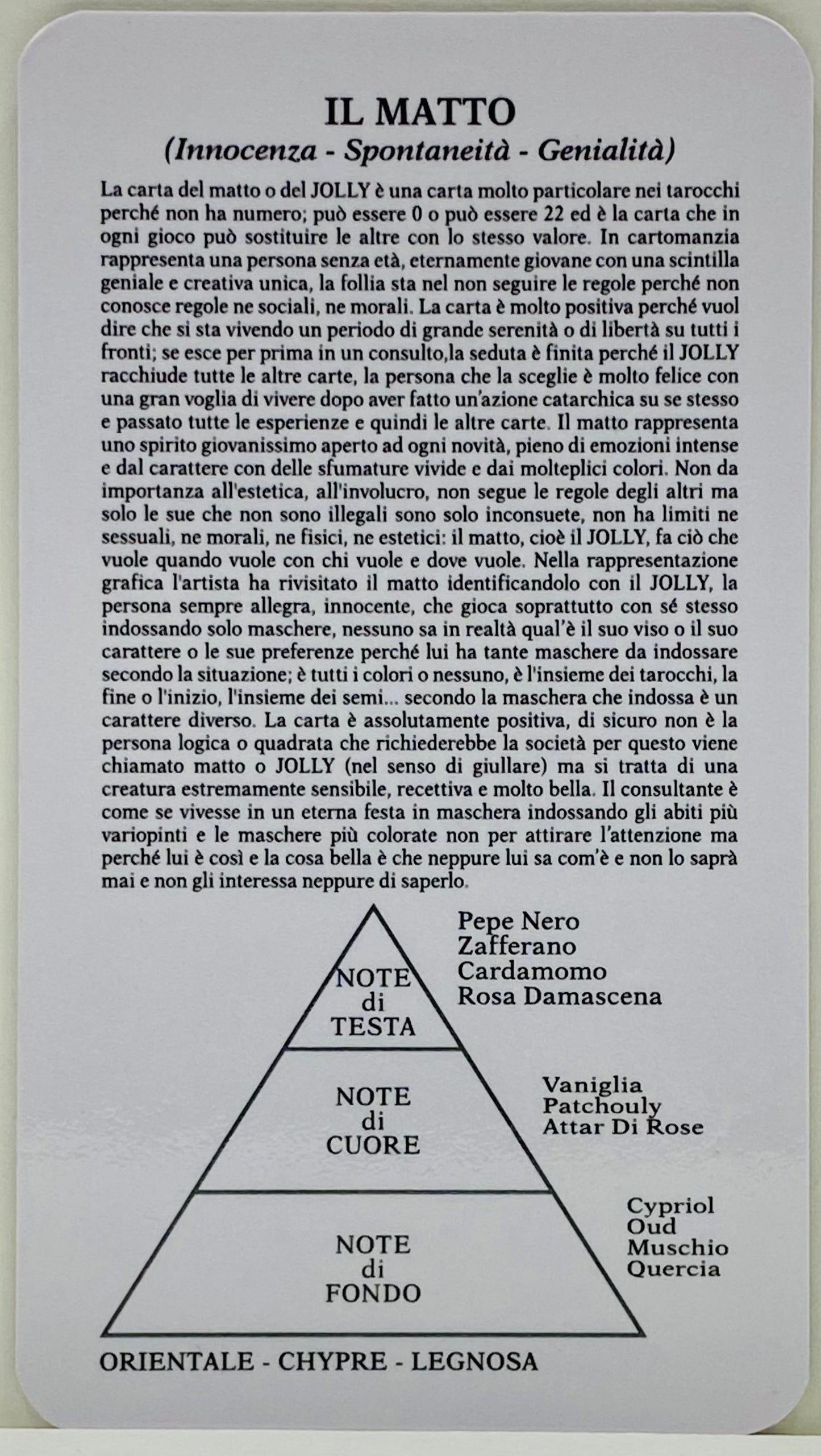 THE JOLLY, IL MATTO