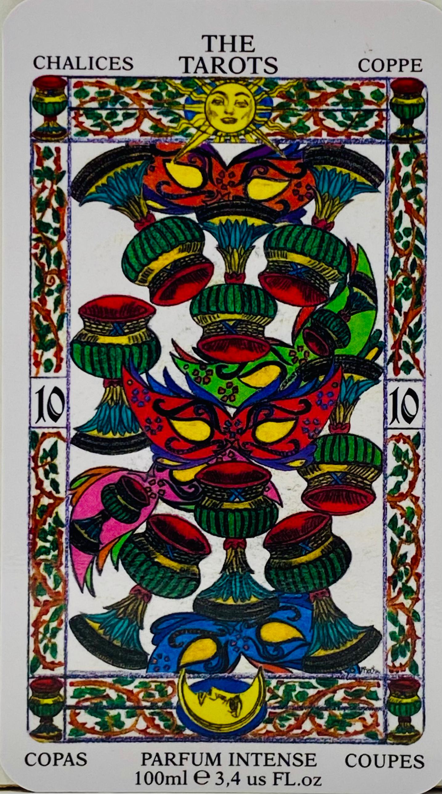 TEN OF CHALICES, DIECI DI COPPE