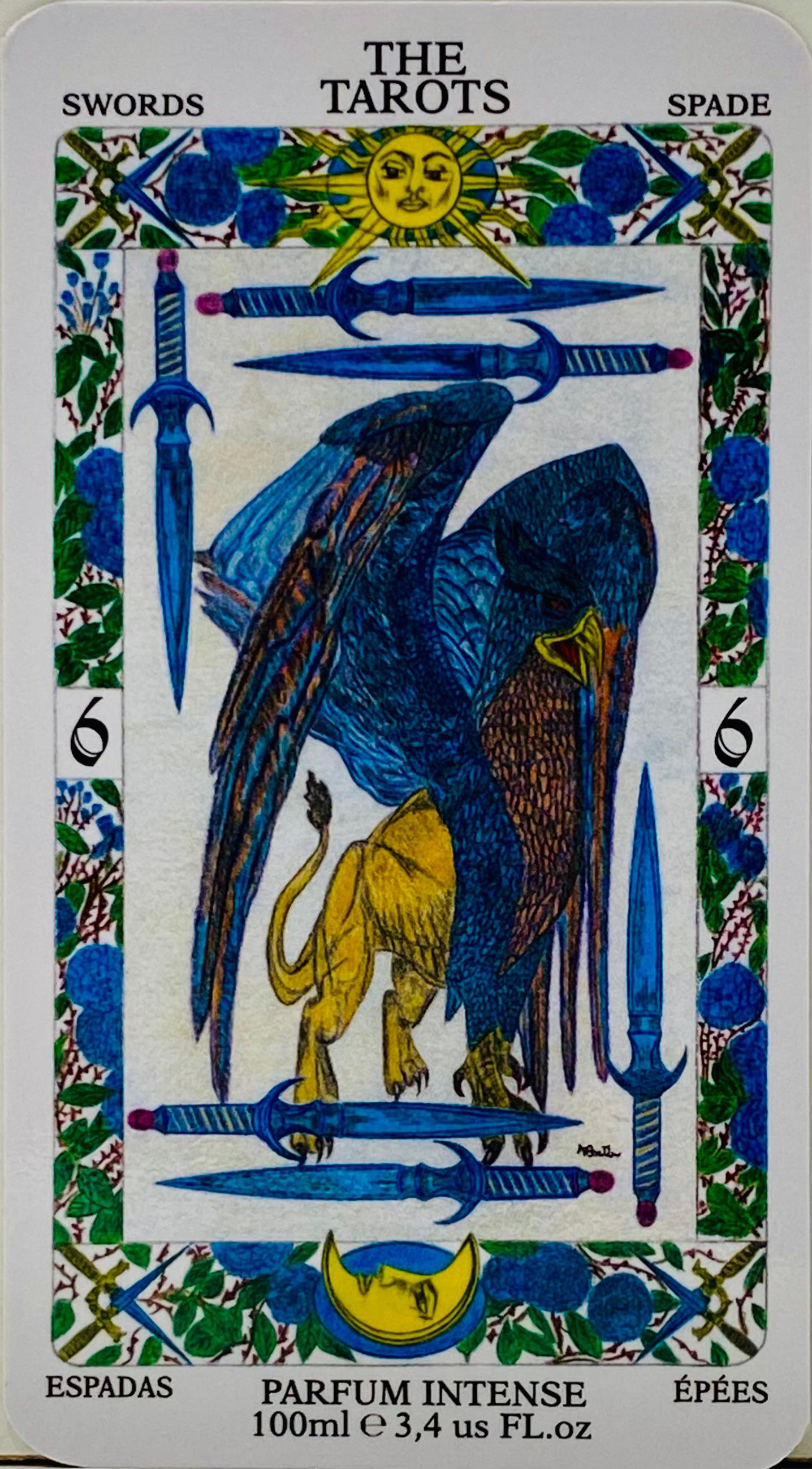 SIX OF SWORDS, SEI DI SPADE