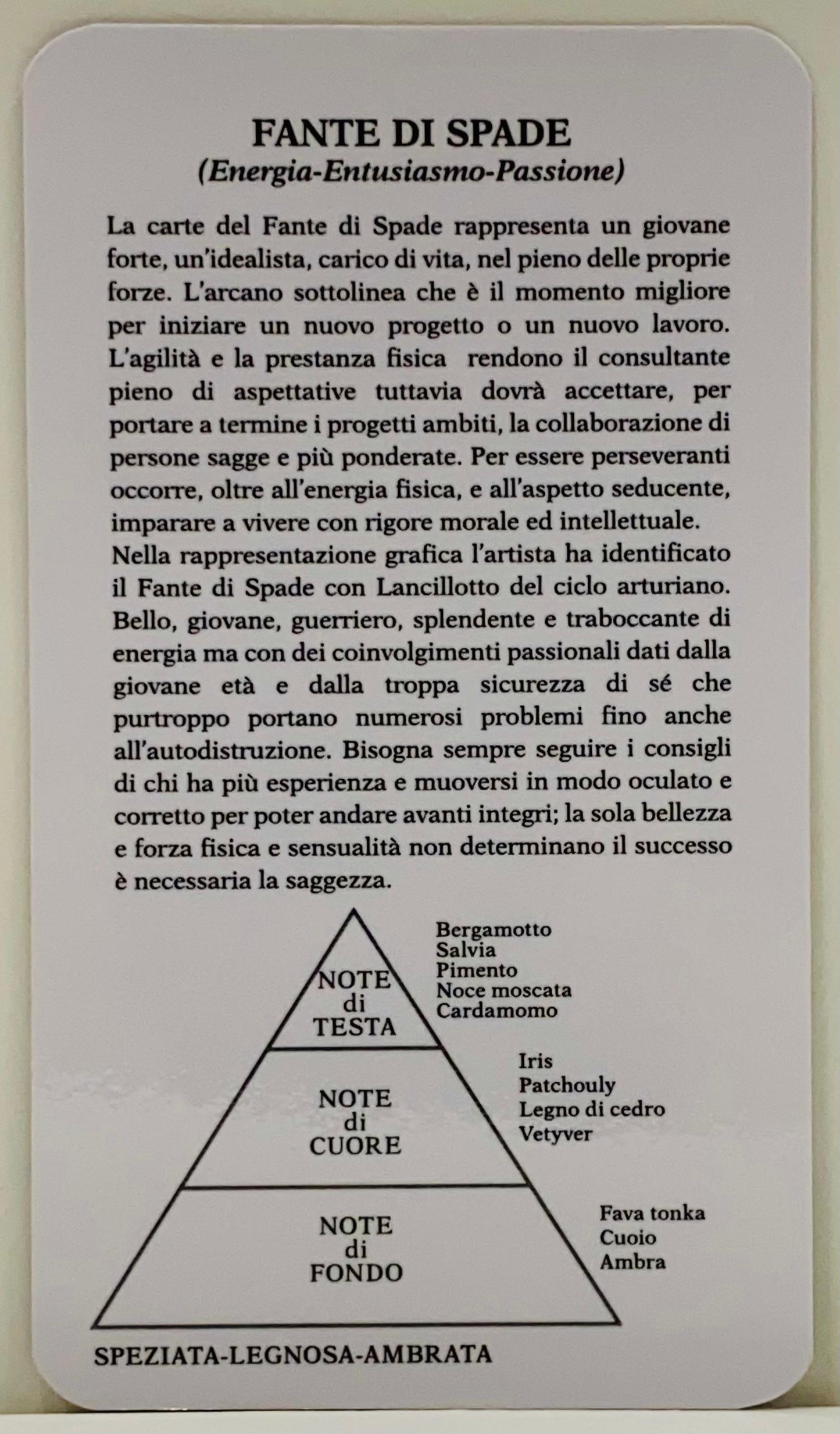 KNAVE OF SWORDS, IL FANTE DI SPADE