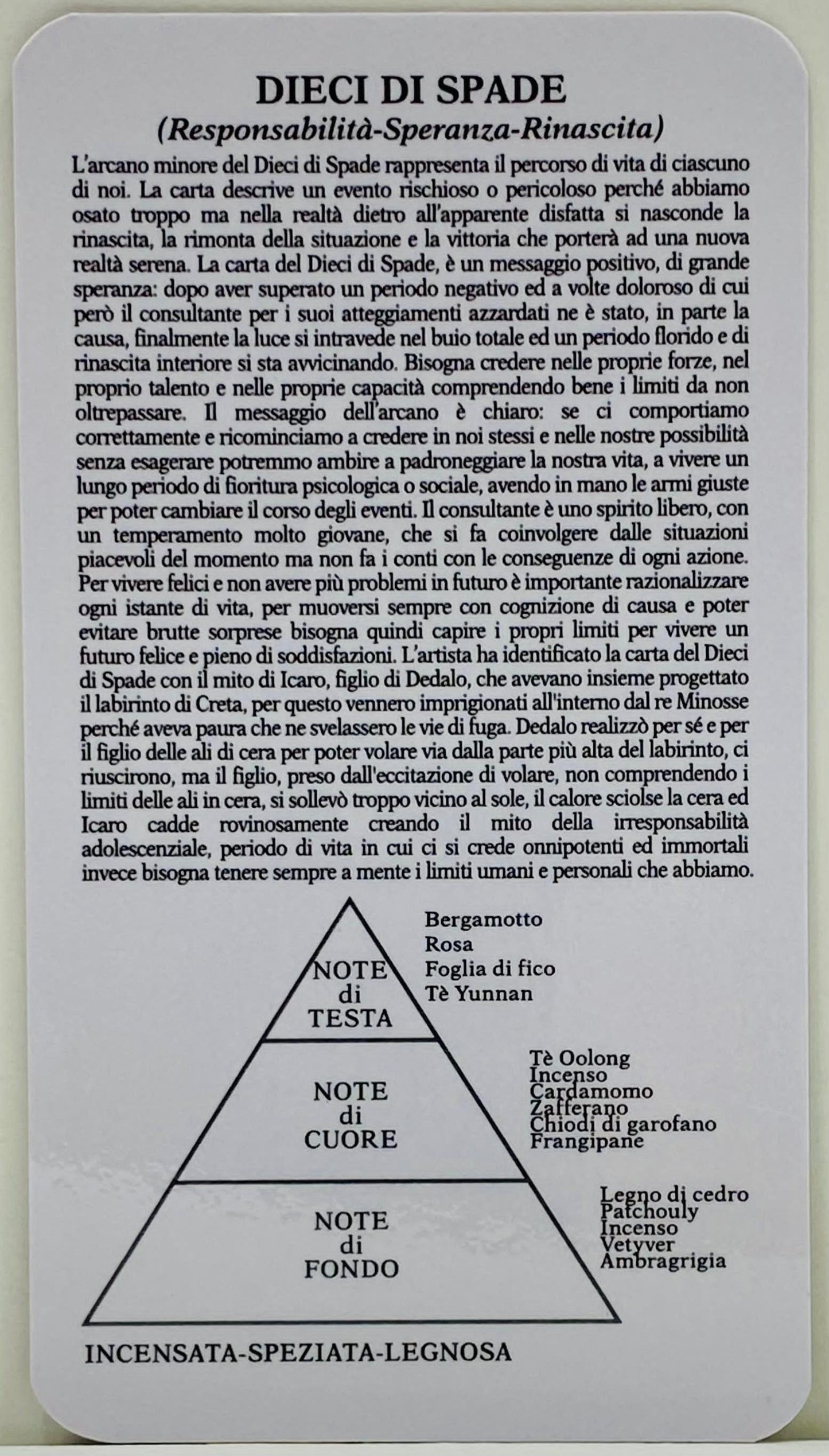 TEN OF SWORDS, DIECI DI SPADE