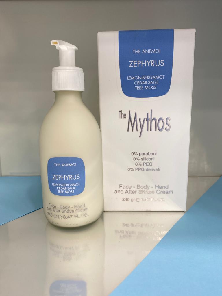 ZEPHYRUS Face - Body - Hand and After Shave Cream