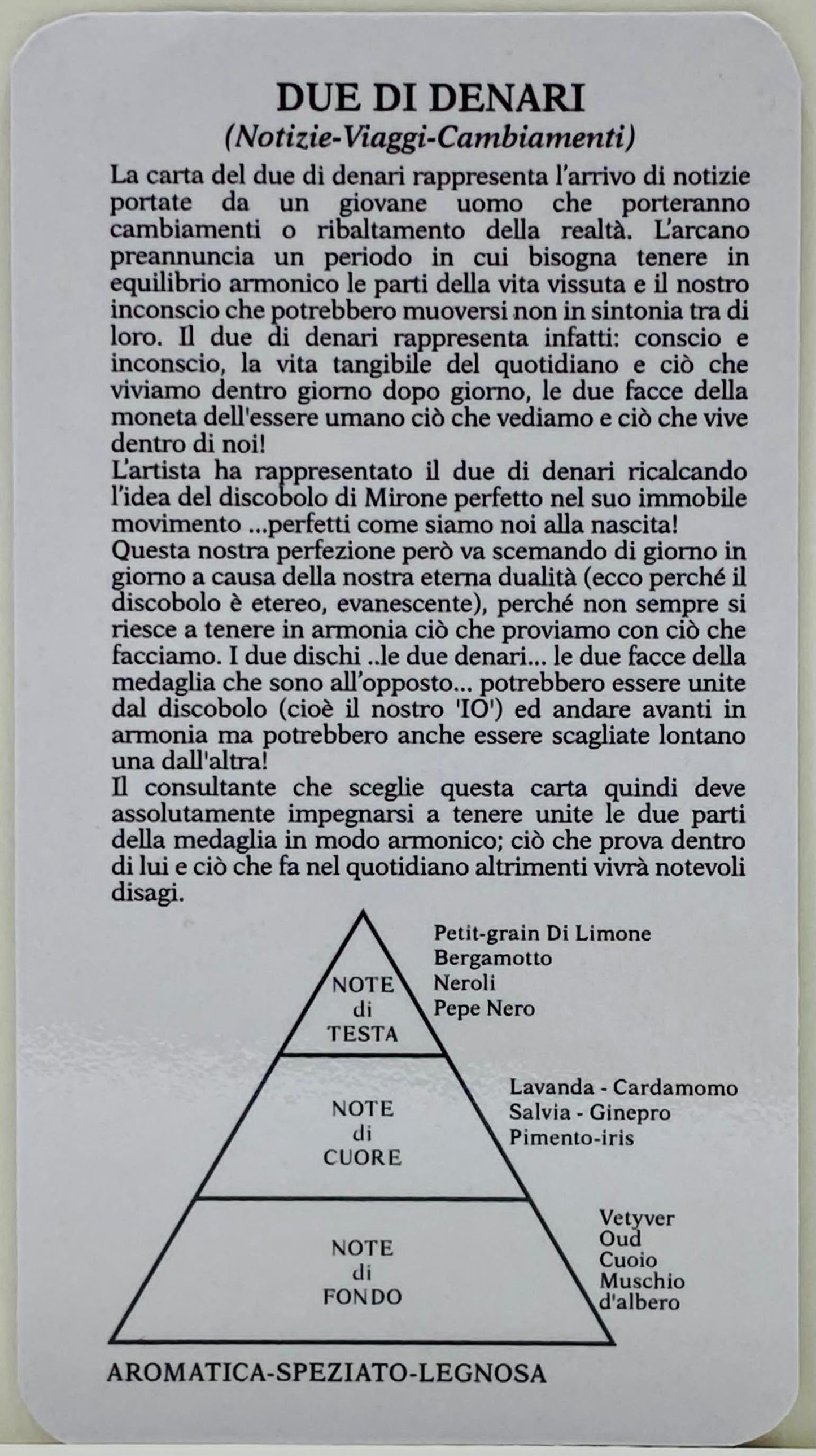 TWO OF PENTACLES, DUE DI DENARI