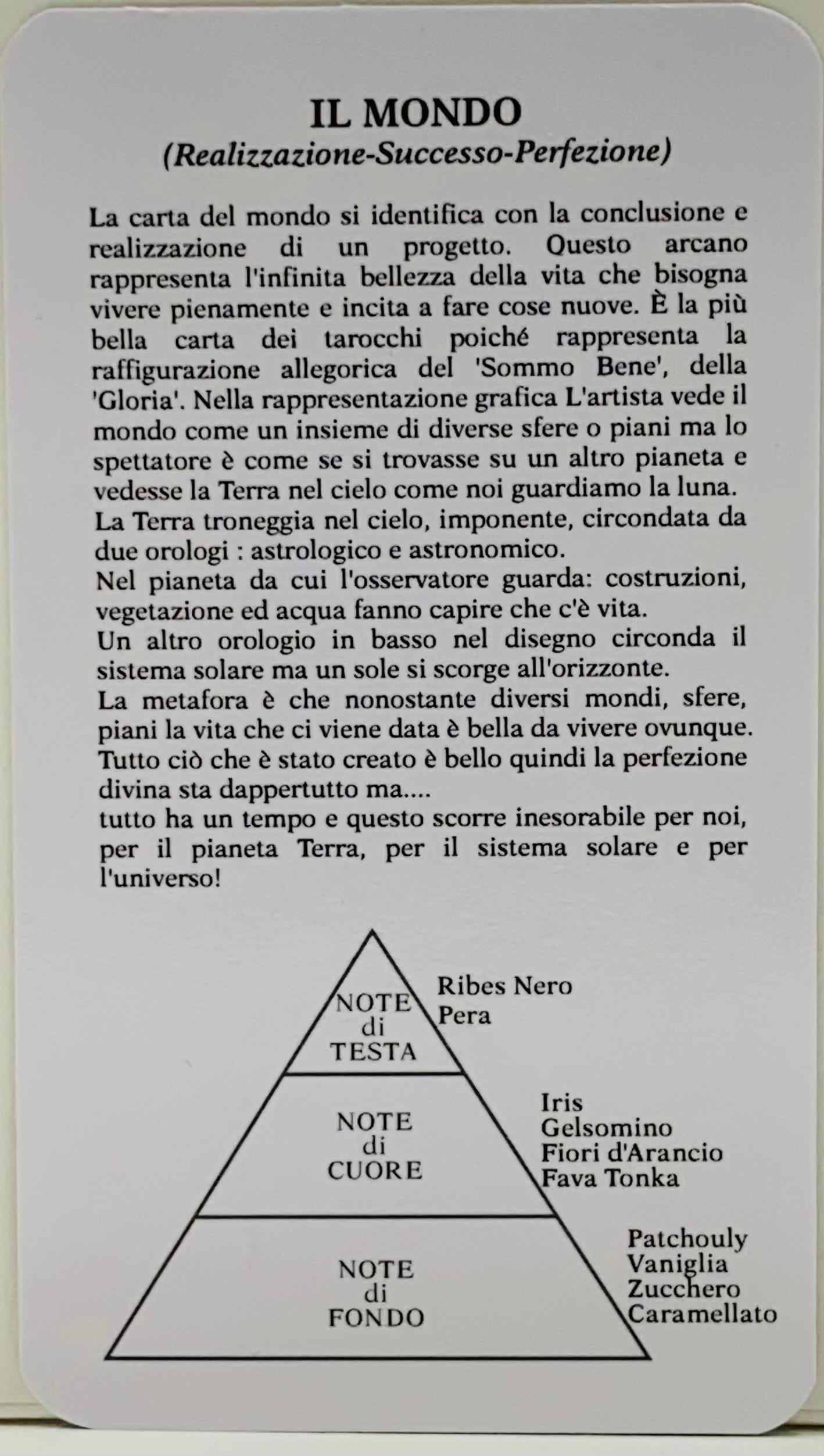 THE WORLD, IL MONDO