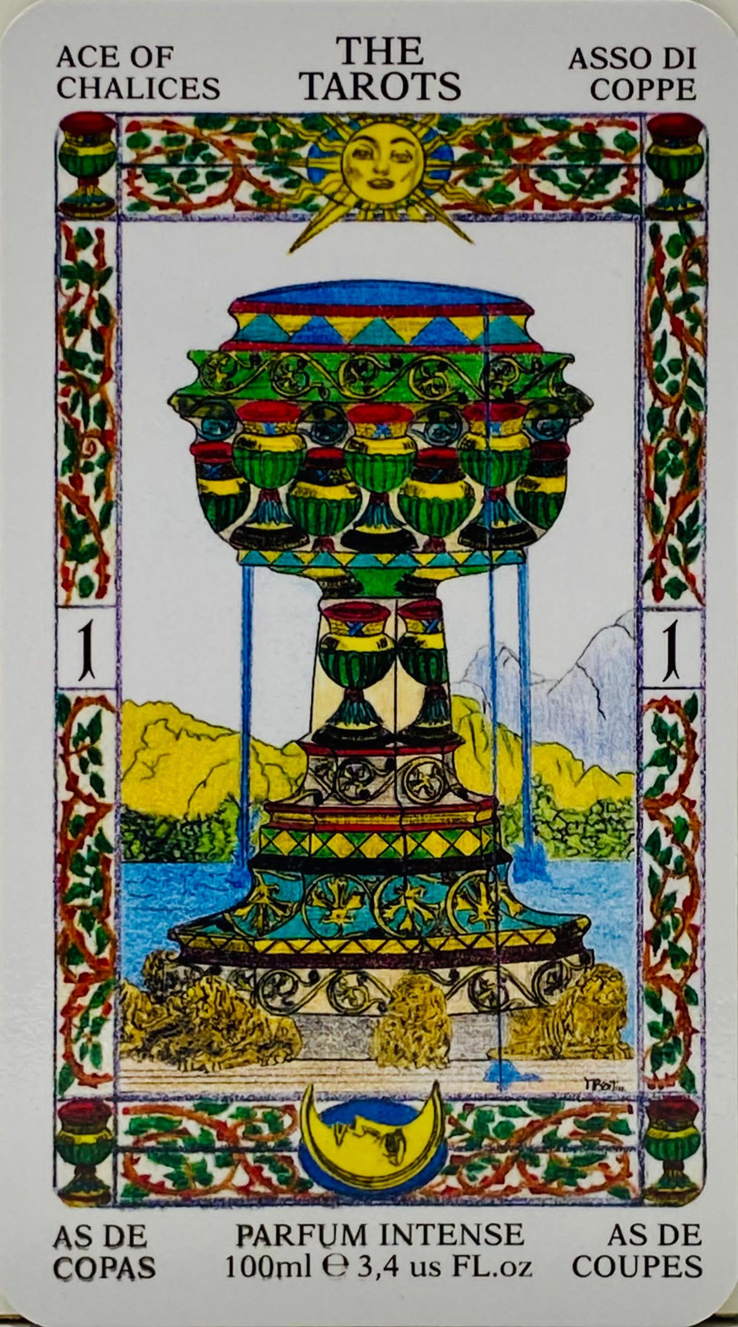 ACE OF CHALICES , ASSO DI COPPE