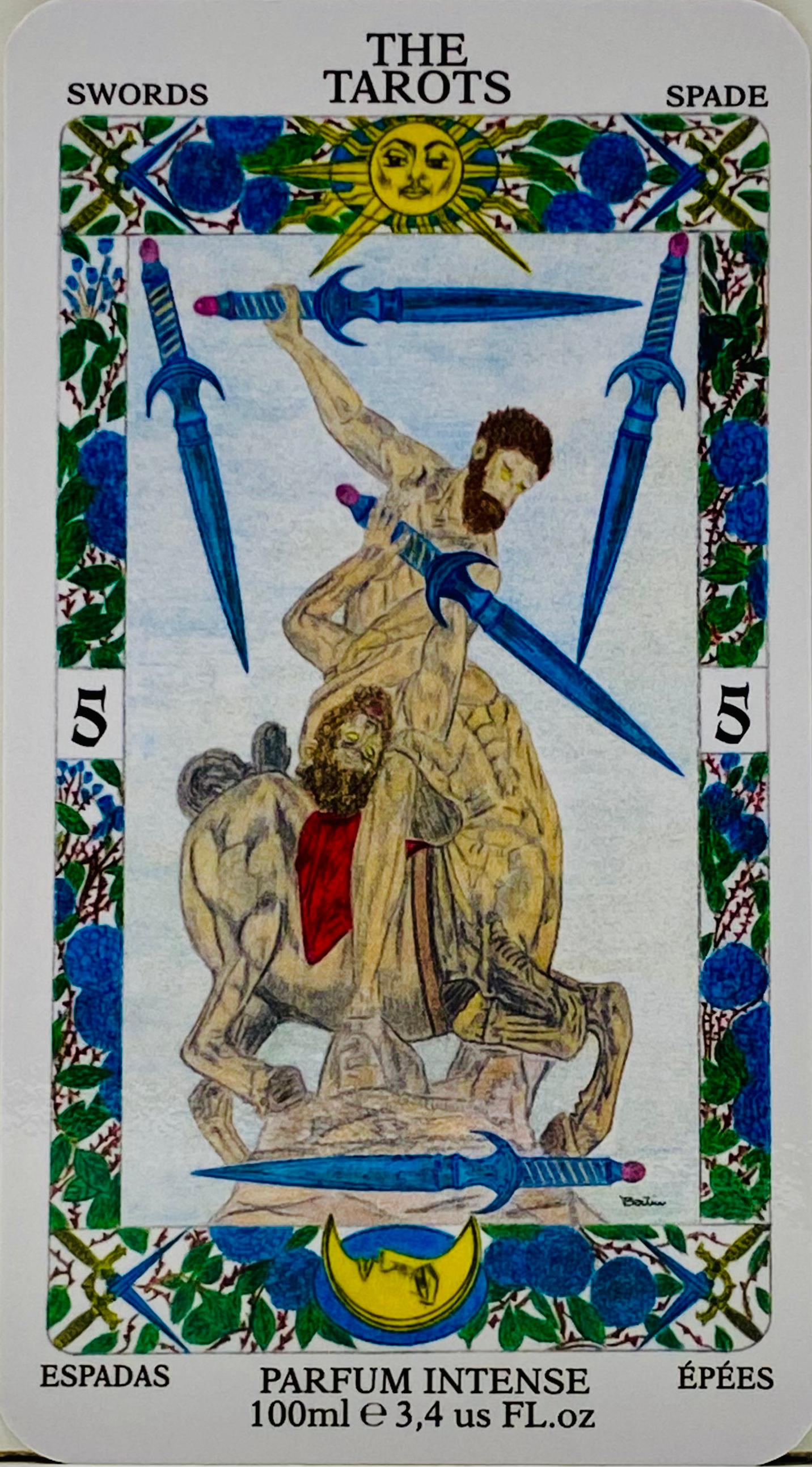 FIVE OF SWORDS, CINQUE DI SPADE