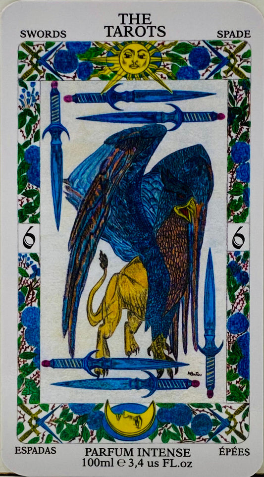 SIX OF SWORDS, SEI DI SPADE