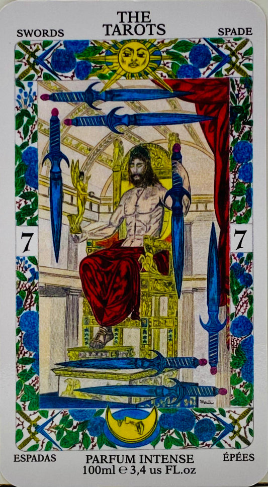 SEVEN OF SWORDS, SETTE DI SPADE