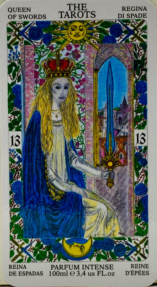 QUEEN OF SWORDS PARFUM, REGINA DI SPADE