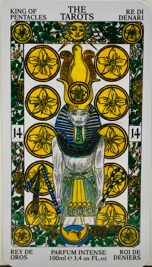 KING OF PENTACLES, RE DI DENARI