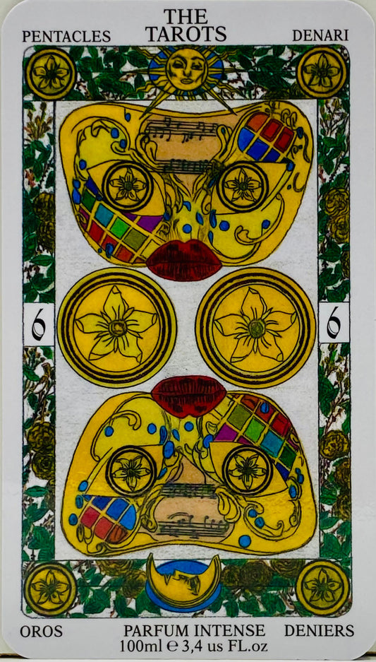 SIX OF PENTACLES, SEI DI DENARI