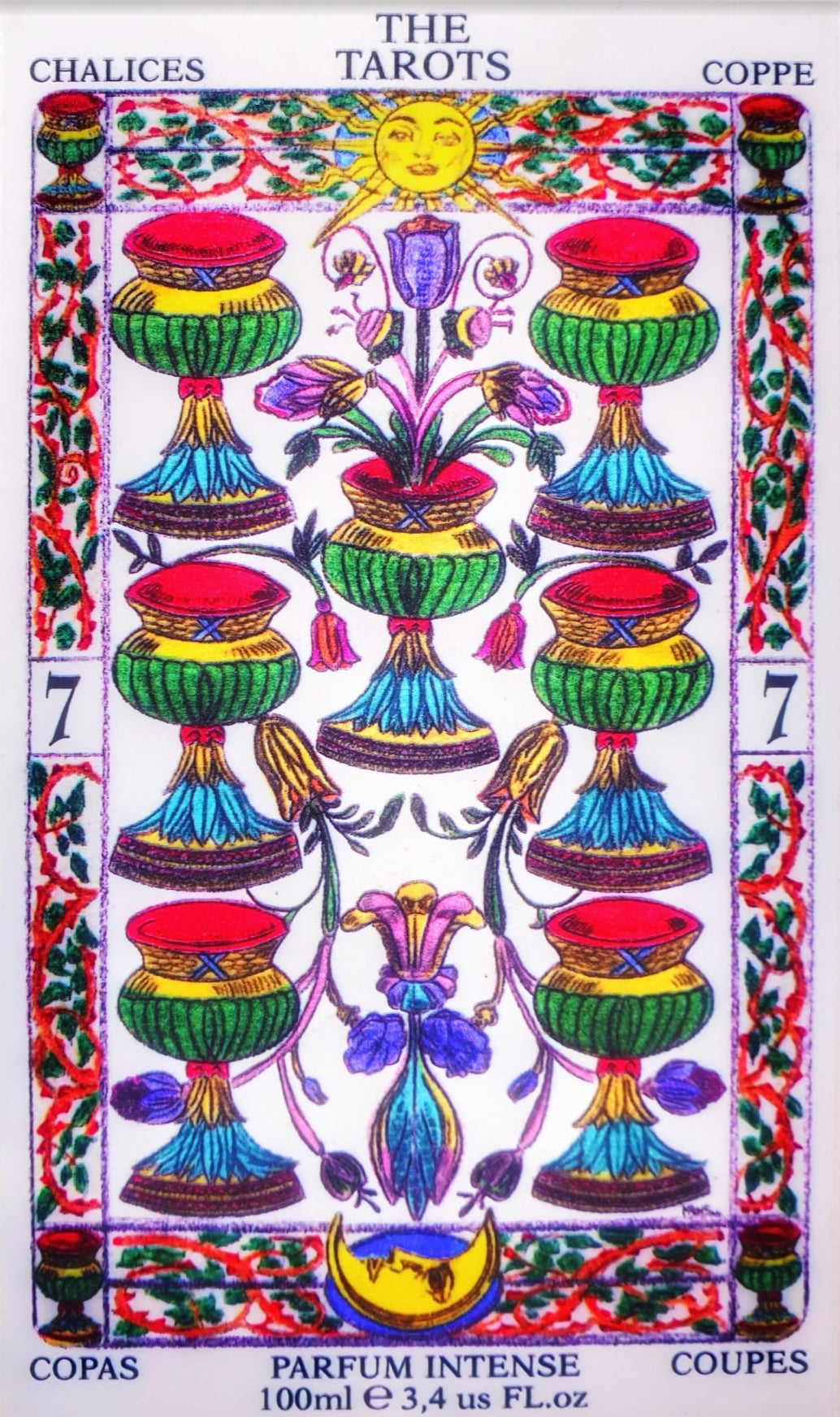 SEVEN OF CHALICES, SETTE DI COPPE