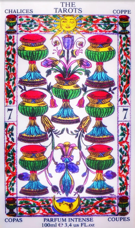 SEVEN OF CHALICES, SETTE DI COPPE
