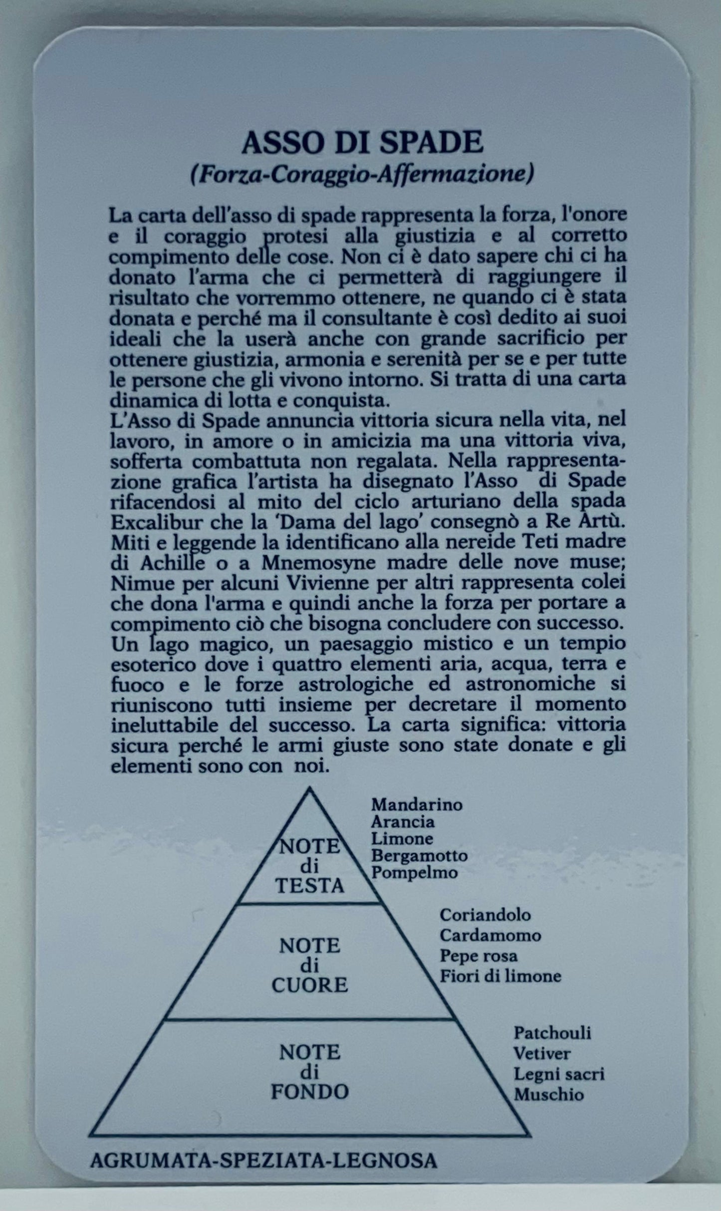 ACE OF SWORDS, ASSO DI SPADE